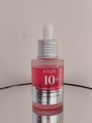 Anua Niacinamide serum for dark spots and uneven skin tone