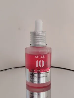 Anua Niacinamide serum for dark spots and uneven skin tone