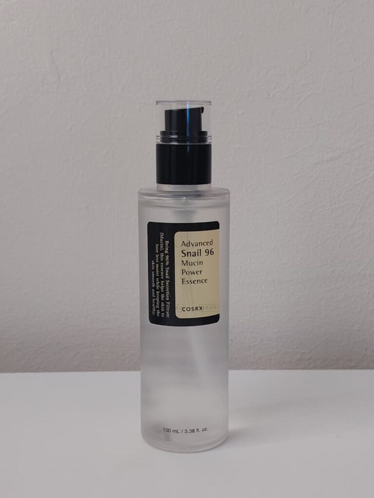 COSRX Snail Mucin Essence hydrating and repairing skincare product