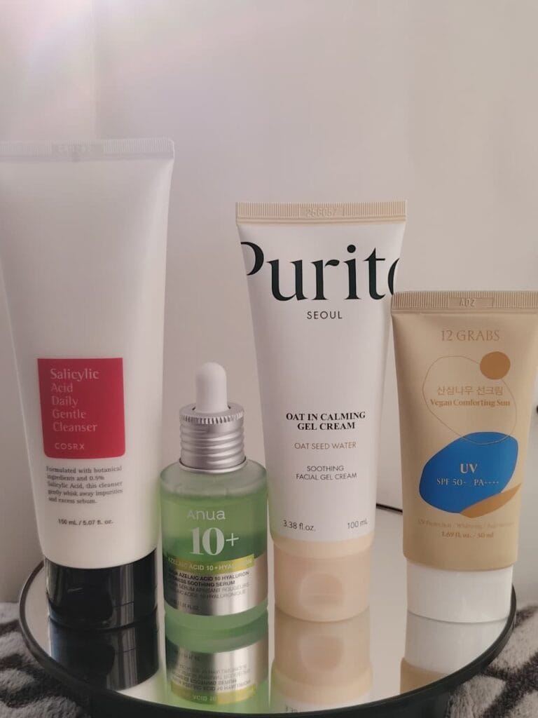 acne routine Kenya skincare products