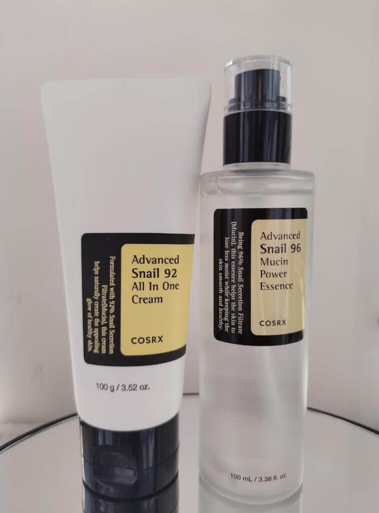 repair skin barrier routine using snail mucin