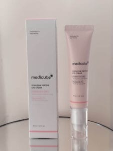 Medicube PDRN Pink Peptide Eye Cream Front View