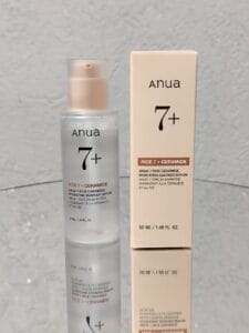 Anua Rice Serum 50ml front view with product box